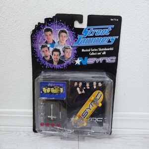 NSYNC Y2K Street Jammers Musical Series Yellow Skateboard Toy NEW Vintage